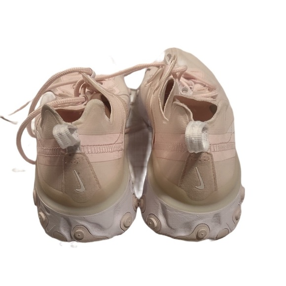 Nike react element 55 pale pink foam cushioning casual lightweight sneakers 7.5 - Picture 4 of 6